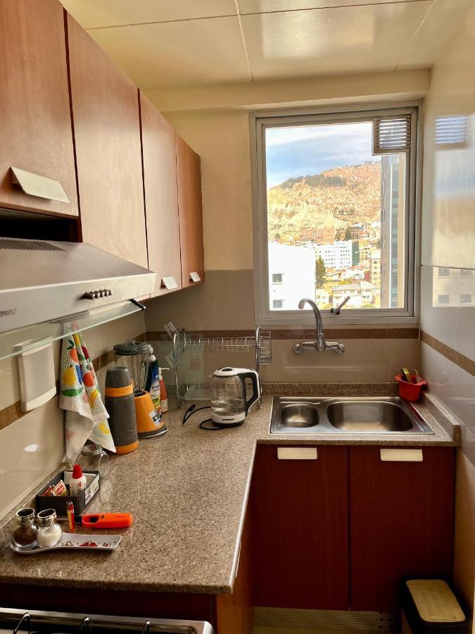 Moderno Y Comodo Apartamento Con La Mejor Ubicacion En Sopocachi Lägenhet La Paz Exteriör bild